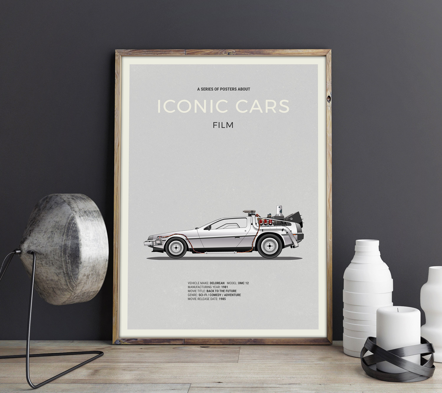 back-to-the-future-car-poster